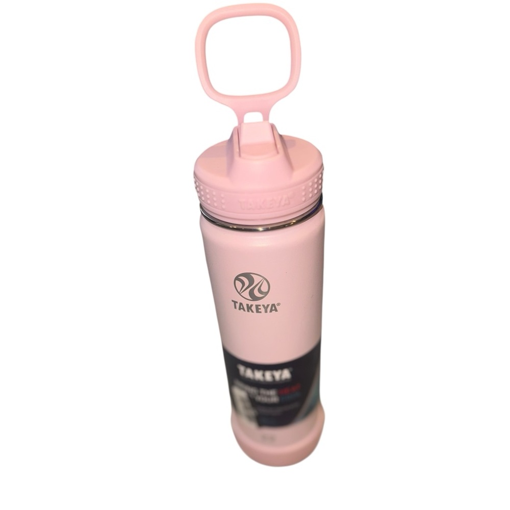 Takeya Pink Insulated Water Bottle